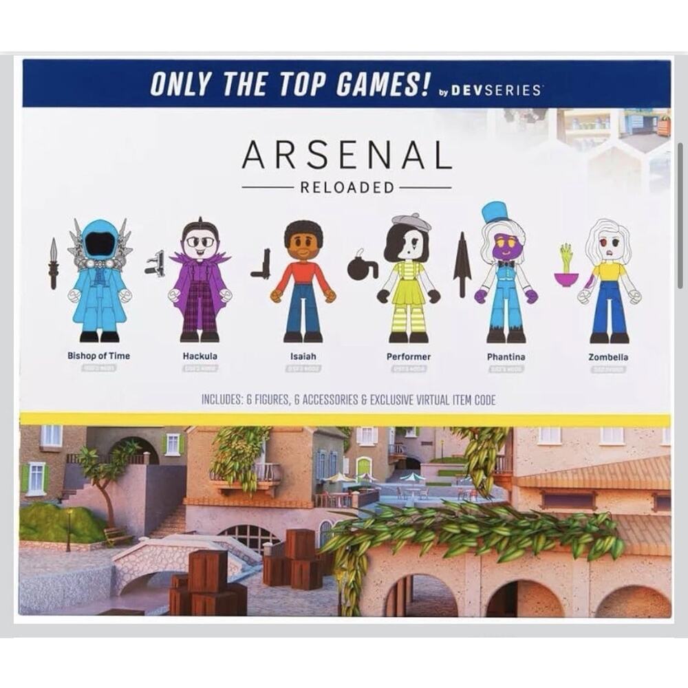 DevSeries Arsenal Reloaded Rivals Action Figure Set 12pcs BRAND NEW - Picture 2 of 4